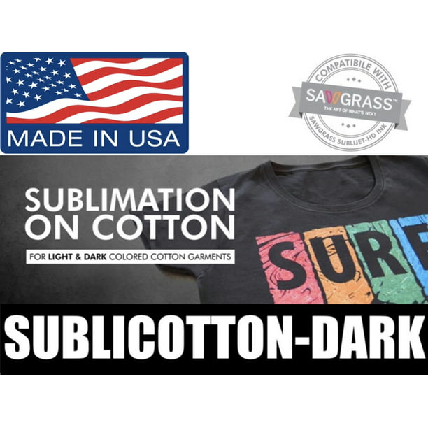 SUBLICOTTON TRANSFER PAPER 500 Sh PK 8.5"X11" Sublimation paper for Cotton #1